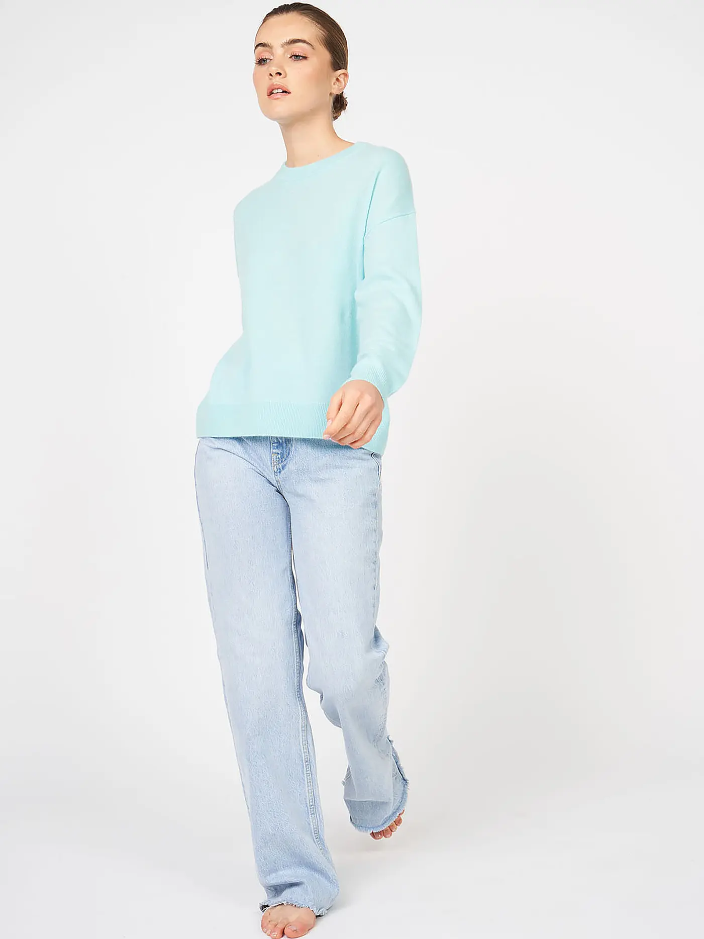LES TRICOTS DE LEA | Kaschmir Pullover | blau